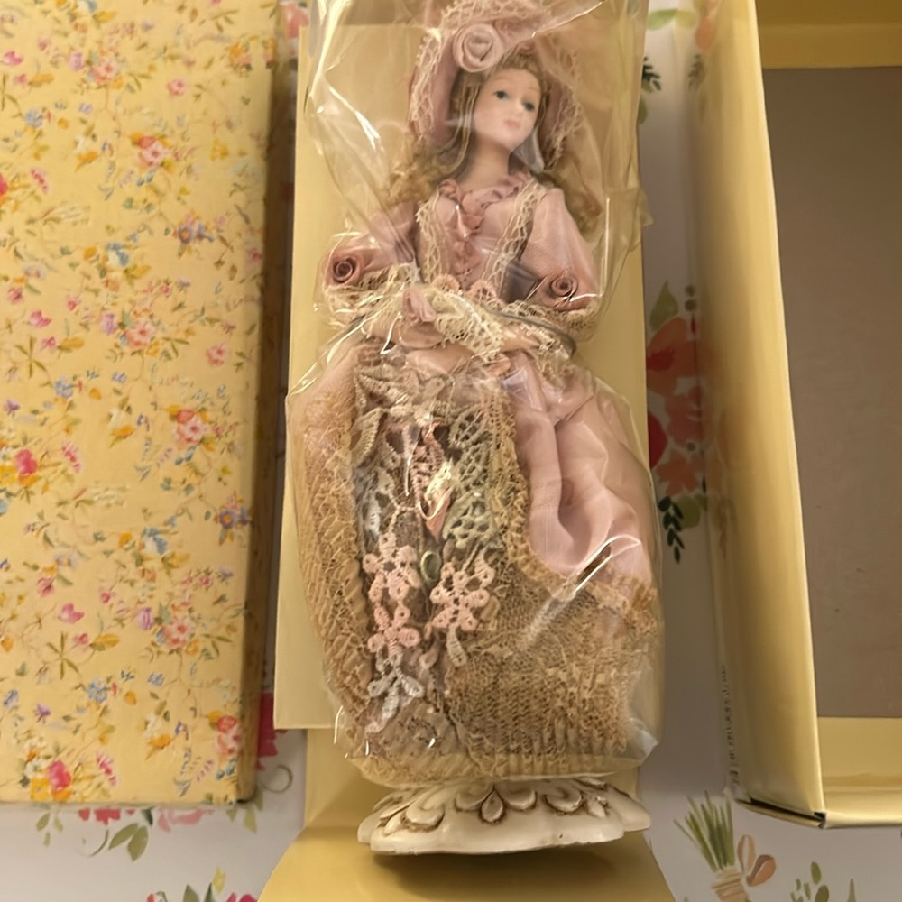 Victorian tassel doll